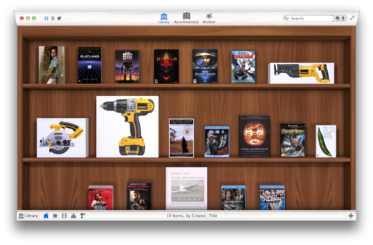Shelf Of Games For Mac